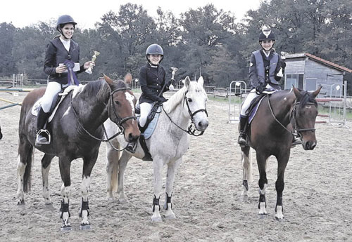 Liza Verguet, Manon Maublanc et Natasha Comtet