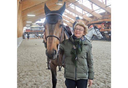 Annick chenu avec Aldo du Plessis