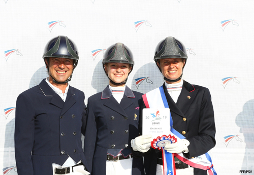 Podium dressage (© FFE/PSV)