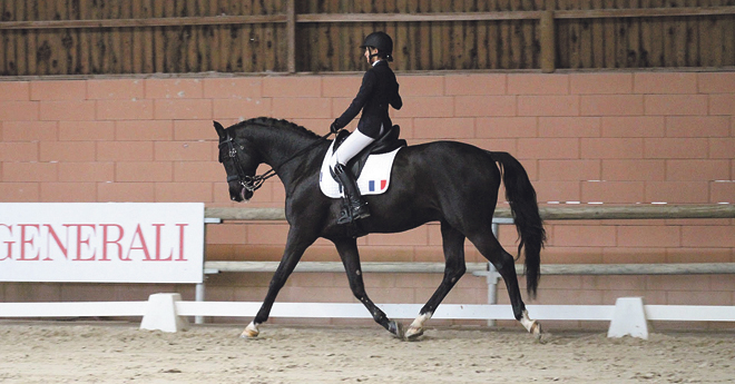 Chiara Zenati et Swing Royal*IFCE ont fait forte impression (© FFE/EB)