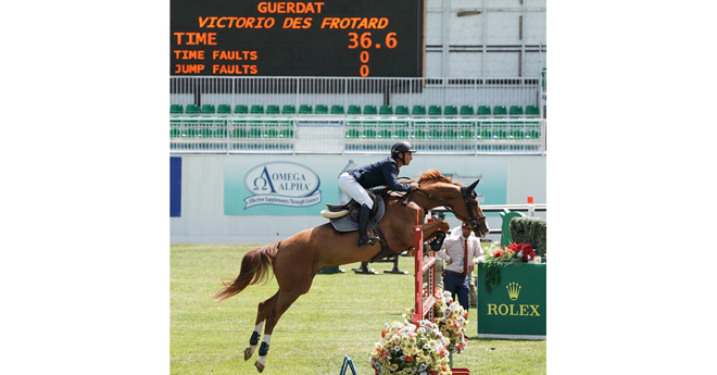 Calgary : Steve Guerdat/Victorio des Frotard