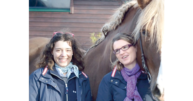 Charlotte Degien et Marion Giret (© archive LC)