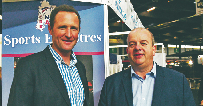 Pierre-Yves Pose et Sébastien Carralot, vice-président du CRE Nouvelle-Aquitaine