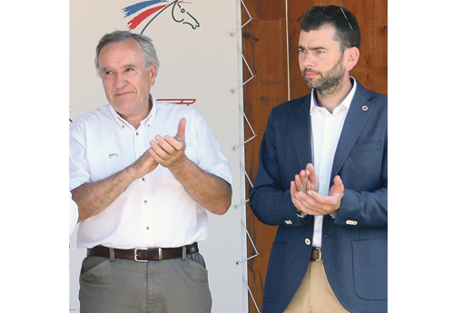 Serge Lecomte et Frédéric Bouix