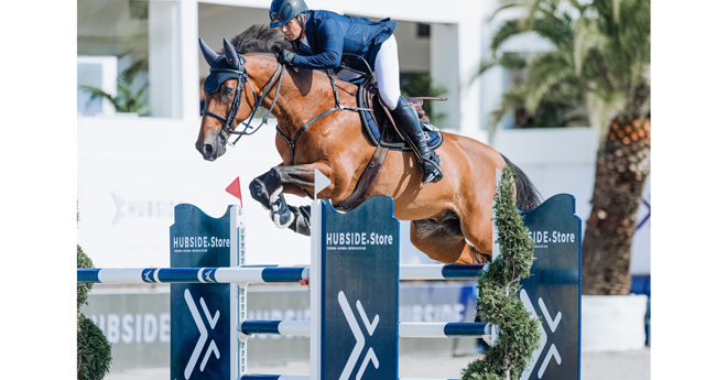 Laurent Guillet/Sultan du Château (© Marco Villanti pour HUBSIDE JUMPING)