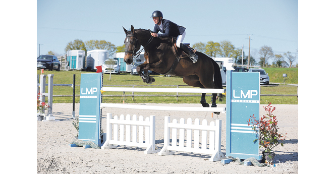 Christophe Le Garrec/Uriel d’Amaury, 1er du GP Pro 2 (1,35 m) (© DK-Prod/M. Roynard)