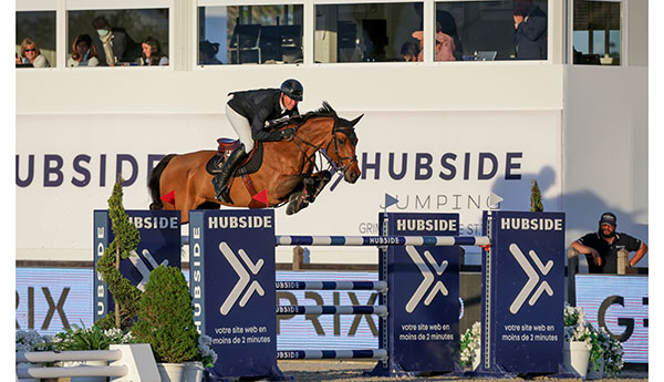 David Will et Quentucky Jolly gagnent la 1,50m (© HUBSIDE JUMPING - Filippo Gabutti)