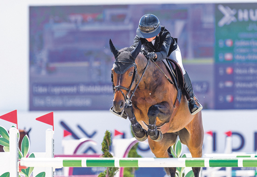 CSI2* 145 : Eden Leprevost Blinlebreton/Une Etoile Landaise (© Hubside Jumping - Marco Villanti)