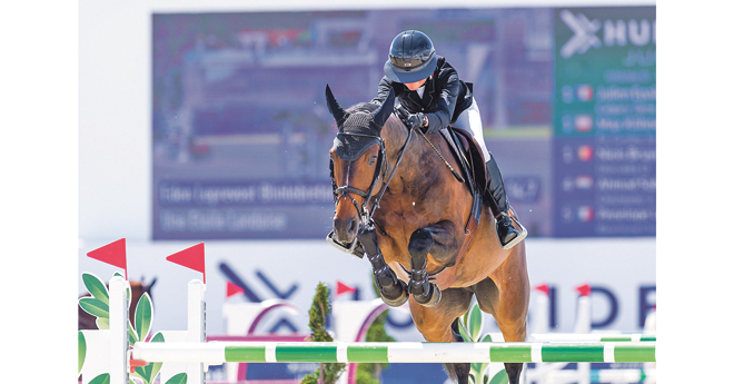 CSI2* 145 : Eden Leprevost Blinlebreton/Une Etoile Landaise (© Hubside Jumping - Marco Villanti)