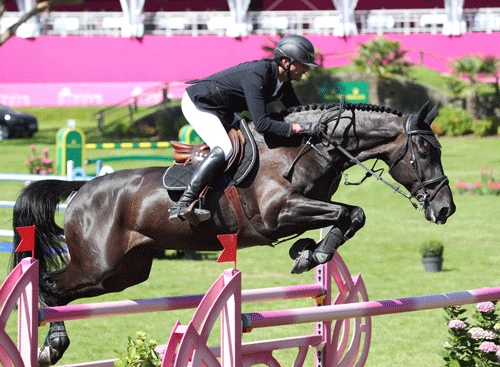 Ici avec Ilex au GP 5* de Dinard (ER)