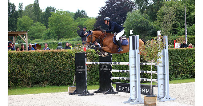 Mathieu Billot et Bad Boy du Bobois gagnent le Grand National à Villers Vicomte(FFE/PSV)