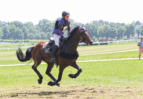 Baccarat d’Argonne/Morgane Euriat sur le cross de la Pro 1 de Vittel  (©ER)