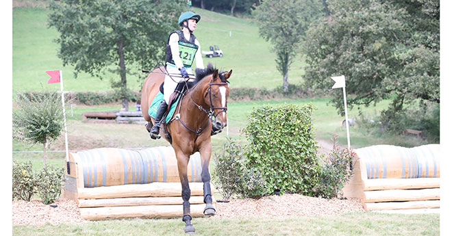 La Suissesse Mélody Johner et Qador d'Aurie Z est en tête du CCI1*-Intro (Photo ER)