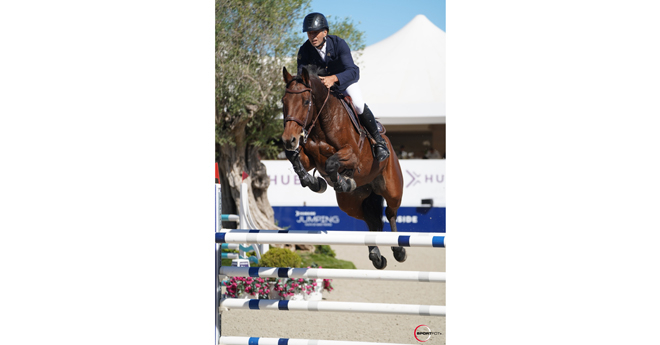 CSI 2* (1,30 m) : Jean-Luc Mourier et Fionapina Colada (© Sportfot-Hubside Jumping)