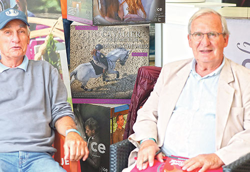 Claude Joigneau et Georges Moutet (© ER)