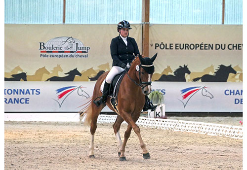 Justine Colliot/Enjoy, 7e du championnat de France amateurs 2 jeunes