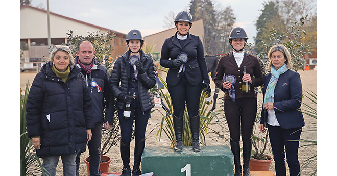 Style 2 : 1. Corinne Gueniot/Belissimo Lande (CRE Grand Est); 2. Alice Parus/Urteau (CRE Hauts de France); 3. Mathilde Tiffon/Arabella Mail (CRE IDF)