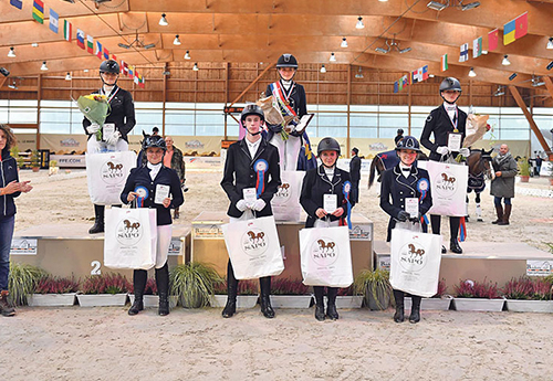 Amateur 2 jeunes : 1. E. Faussat/Johnny Walker, 67,582; 2. V. Cabanac/Solidance du Casse, 66,664; 3. J. Daniel/Byzance de Kolonaki, 66,594
