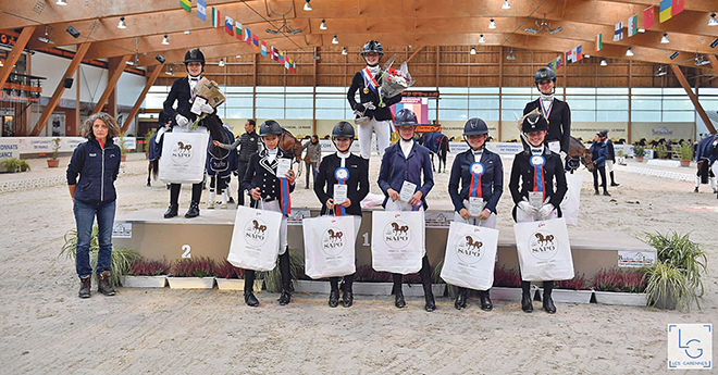 Amateur 3 jeunes : 1. T. Robert/Paragon, 70,117; 2. L. Mock/Bengt, 69,236; 3. A. Gascoin/Carlota Bligny, 67,253