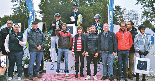 Grand Est : le podium Amat 1 du même Championnat Régional