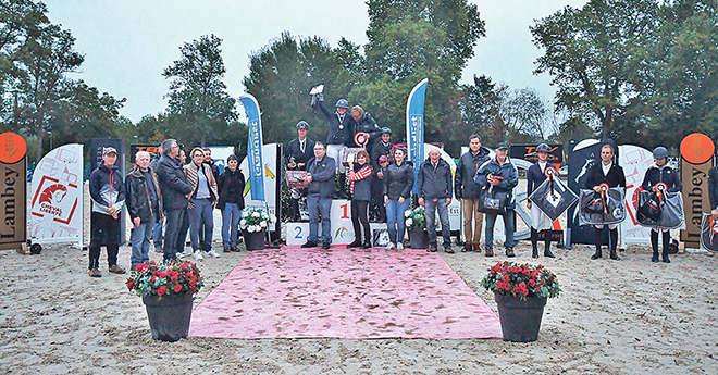 Grand Est : le podium Amat Elite du Championnat Régional de Rosières début octobre