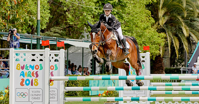 Suite au report des Jeux olympiques de la jeunesse à 2026, un événement alternatif, les Jeux équestres de la jeunesse de la FEI, aura lieu à Aix-la-Chapelle (GER) du 28 juin au 3 juillet 2022 (© FEI/Liz Gregg)