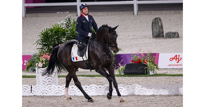 Vladimir Vinchon et Fidertanz for Rosi aux Jeux paralympiques de Tokyo 2021 (© T. Nguyen/CPSF)