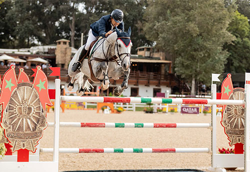 Le Brésilien Bernardo Alves et D’El Torreo de Muze (Taran de la Pomme et Vigo d’Arsouille) derniers vainqueurs du Grand Prix 4* du CSIO de Rabat, c'était avant le Covid, en 2019
