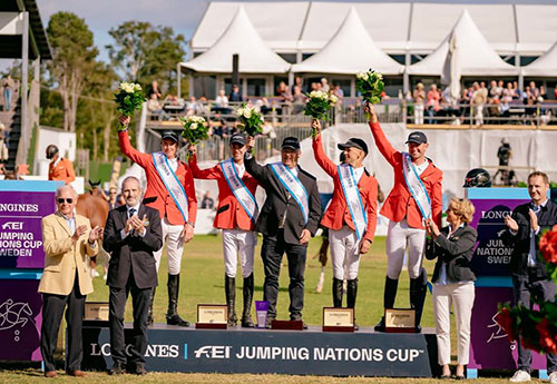 L’équipe de Peter Weinberg remporte la Coupe des Nations de Falsterbo en Suède