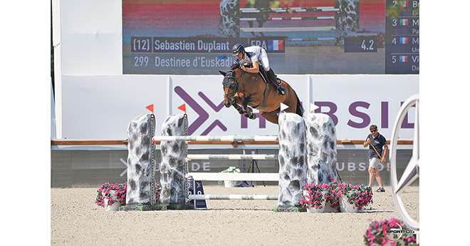 Sébastien Duplant/Destinée d’Euskadi (© Sportfot/Hubside Jumping)