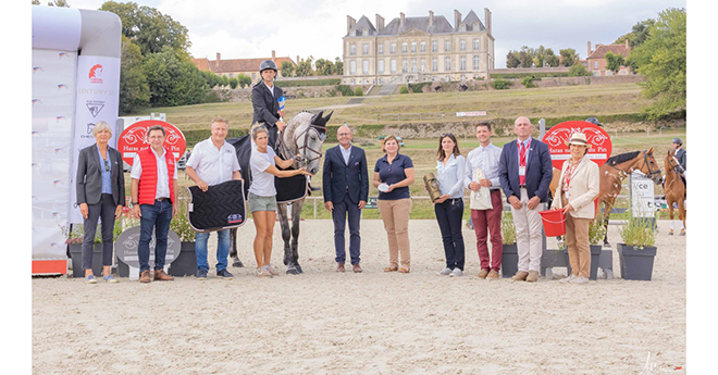 Nicolas Touzaint à la remise des prix Pro Elite (© Mélanie Guillamot)