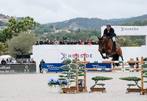 Laurent Goffinet/Atome des Etisses (© Sporfot/Hubside Jumping)