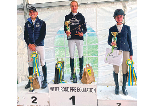 En Pro 3 c’est Charlotte Gastaldi, Louis Schweiger et Lou Dupont
