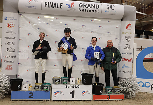 Podium CSO Finale (© FFE/PSV)