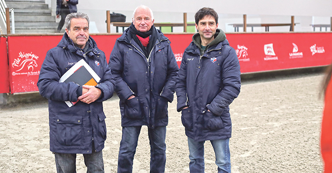 Le triumvirat du testage, Francis Mas, Serge Cornut et Manuel Gaudin