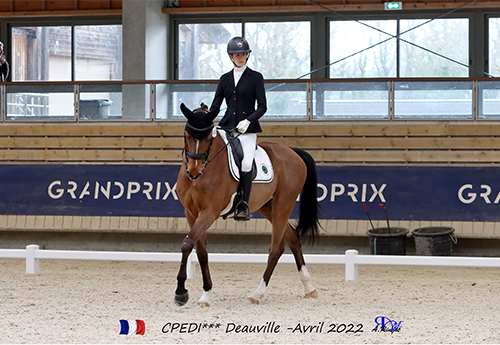 Marie Vonderheyden (Grade I) & Bombastic d'Arion en 2022 (© Astrid Ringot)