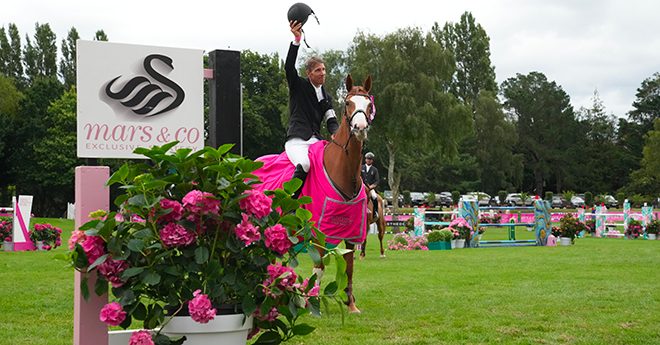 Henrik Von Eckermann et Iliana dans le Prix Mars & Co (©Sportfot / Jumping International de Dinard)