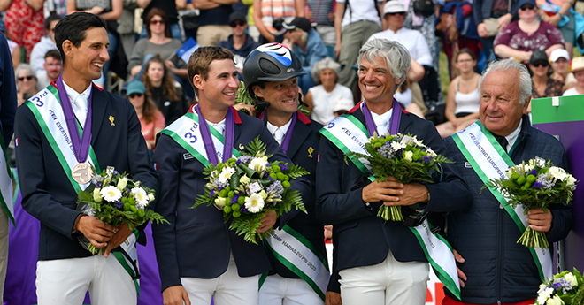 Le podium individuel (©GP)