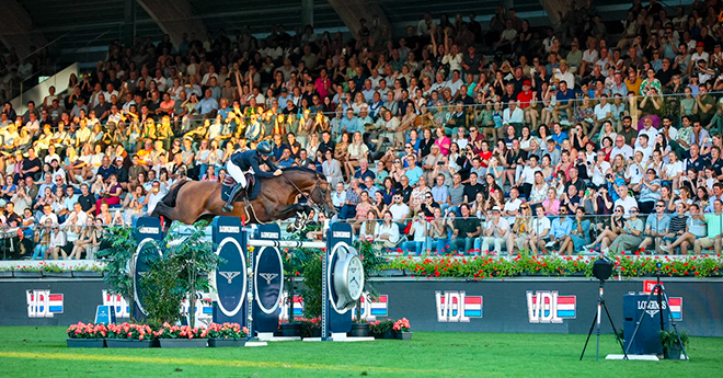 Sanne Thijssen- Con Quidam RB (©Longines Global Champions Tour)