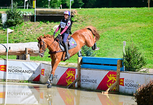 Valentin Quittet Eslan et Casanova d’Ems au Pin le week-end dernier (© Melanie Guillamot )