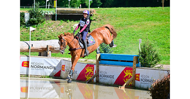 Valentin Quittet Eslan et Casanova d’Ems au Pin le week-end dernier (© Melanie Guillamot )