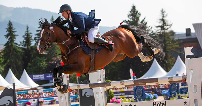 Nicolas Deseuzes et Eldorado Sunheup à Megève (©Daniel Durand Photos)