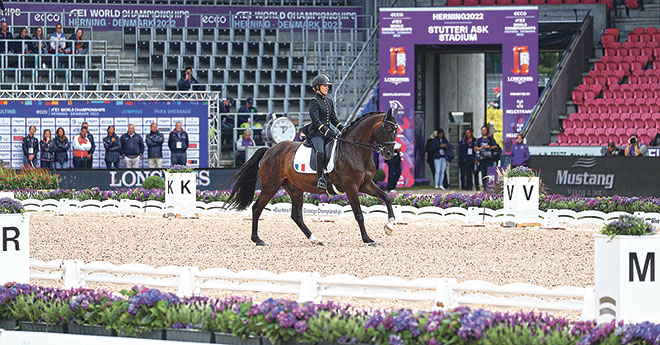 Pauline Basquin et Sertorius de Rima*IFCE est 4e du Grand Prix 5* de Lyon