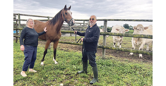 Philippe et Pascale Prévost : c’est Fondcombe pour les chevaux, Kamakle pour les bovins