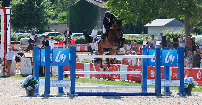 Benoit Cernin et Dynamite du Miral, ici au Grand National de Cluny