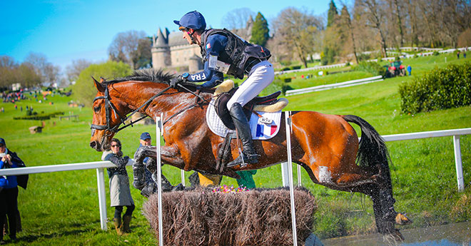 Gireg Le Coz et Aisprit de la Loge (© FFE PSV/Pauline Chevalier)