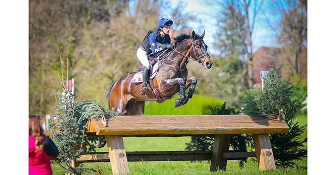 Nicolas Touzaint et Absolut Gold (© PSV/Pauline Chevalier)