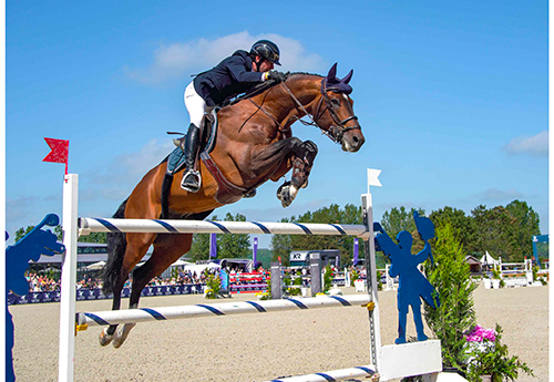 Nathan Budd/Touardo Blue Z (© CSI Le Touquet)