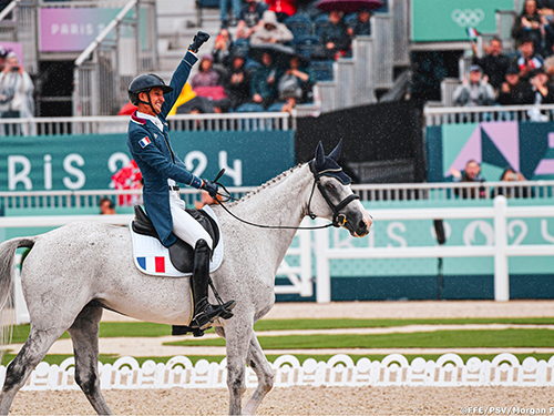 Stéphane Landois et Chaman Dumontceau*Ride For Thais, magiques ! (© FFE / PSV & © FFE/J.Rodrigues)
